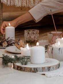 Candle Wicks Modern White Candle Wicks DlY CandleMaking Gifts Birthday Graduation - Multicolor - View 4