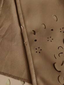 Aveloria Rosie Nouvelle robe  vintage rétro français d'automne/hiver, col de blazerTopt de gamme en PU. Décoration de boucle de ceinture en diamant, ourlet découpé au laser avec lien de taille, veste régulière ajustée  pour femmes