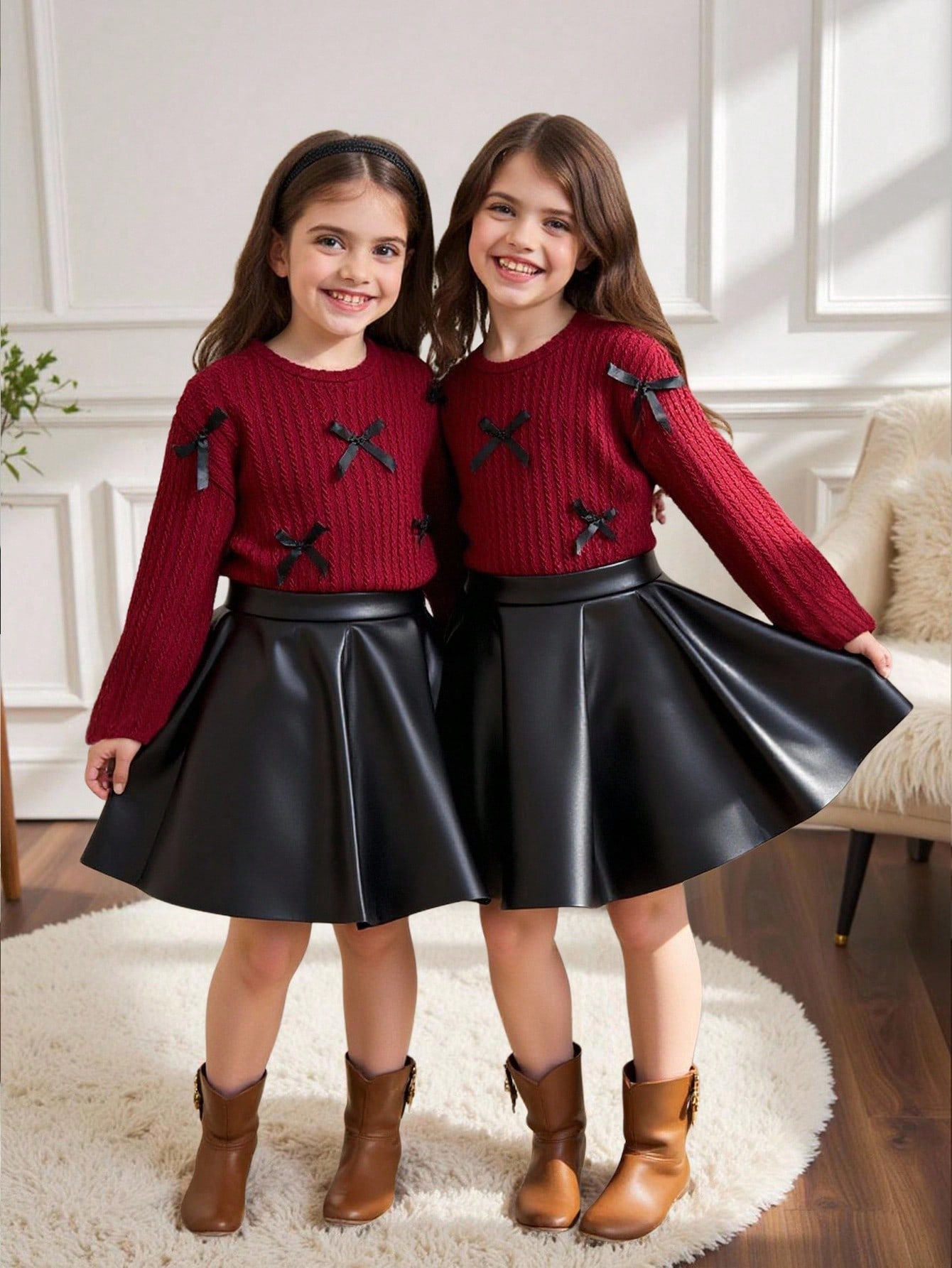 طقم كاجوال أنيق للفتيات