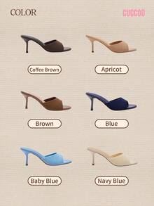 CUCCOO BASICS Women Cuccoo Fashion High Heel Sandals For Daily Wear - Apricot - View 10