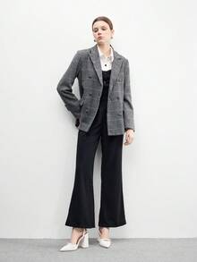 CUCCOO BIZCHIC 女士时尚白色亮面露背系带粗跟尖头简约时尚高跟鞋，适合通勤、约会、聚会、派对、婚礼、度假 - 白色 - 查看 10
