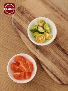 1 Stück hochwertige keramische Dip-Schale, rein weiße multifunktionale Platte, Haushalts- und Hotel-Essentiell, Weihnachtsgeschenk