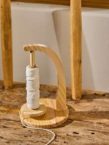 Cirelle 1 pezzo Avvolgitore manuale classico in legno per filati, porta-filato in lana, scaffale di stoccaggio per filato di cashmere, strumento di rotazione per l'avvolgimento dei filati, accessorio perfetto per il fai-da-te, il ricamo e l'uncinetto - Multicolore - Visualizzare 11