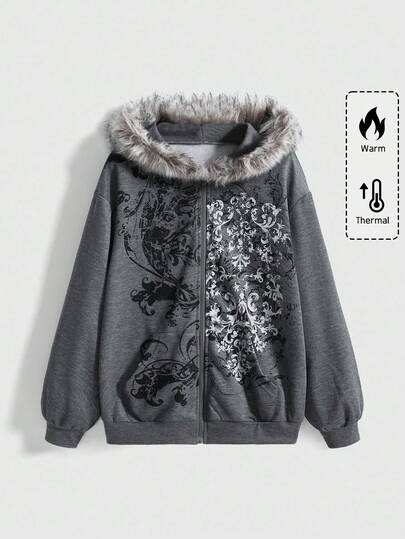 Grunge Punk خزان الطبعة الفهد الرجعية لثقافة فرعية Y2K جرانج