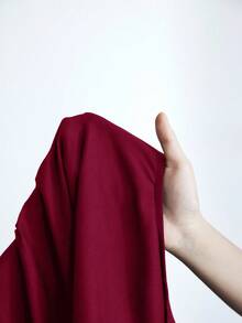 Maija Women's Sexy Cutout Shoulder Bodysuit, Red High Stretch Fabric, Hollow Waist Design, Suitable For Urban Commute, Business Casual, Christmas, New Year Party, Wine Red Top - Burgundy - View 9