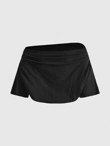 ROMWE Street Life 女式 Y2K 千禧年复古拼布印花休闲运动性感短款露肩上衣 - 彩色 - 查看 4