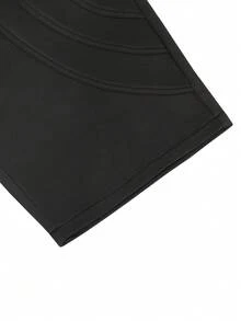 PAVTROS Herren Lässig Jogginghose mit Kordelzug Taille, Taschen und weitem Bein, locker, grafisch, Freunde, alternativ, Streetwear, für Herren, Jogging - Schwarz - Übersicht 6