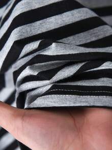 Rusticease Women's Casual Striped Top And Solid Color Pants 2 Pieces Set, Autumn Winter Clothes For Women Clothes For New Year  Winter Clothes For Women Vacation Outfits Women Elegant Women's Set