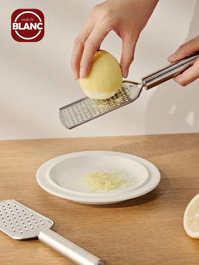 1入不銹鋼檸檬磨刨 - 尖銳工具,適用於蔬菜,水果和奶酪 - 廚房配件,輕鬆刨絲