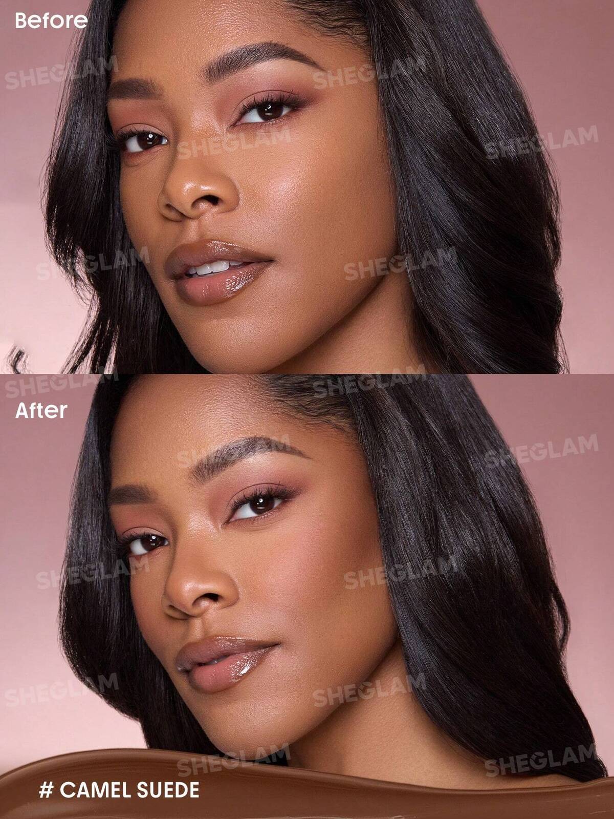 Buttery Buff Contour & Bronzer Stick-Camel Suede Brand Beauty Makeup Face Paint Cosmetic For Women Girls Perfect For Fall Winter Ideal For Y2K Fancy Fashion Suitable For Birthday Christmas Present Party Ready Best Color