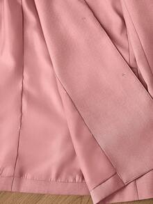 Aveloria Rosie Retro European Style Commuter Fashion Versatile Herringbone 3 PiecesSuit Set - Pink - View 8