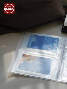 K-Pop Fotoalbum, Kartenalbum, Sammlungsalbum, kratzfeste transparente Abdeckung Notizbuch, Postkartenbuch, Poesiealbum, Erinnerungssammlung Schule wieder los, Schule wieder los, Schulmaterial