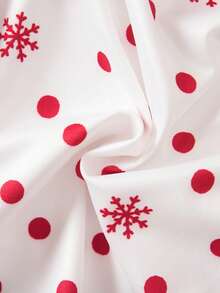SHEIN 4pcs Merry Christmas Tree Pattern Baby Girls Fashion Tops, Colorful Print, Autumn/Winter - Multicolor - View 6