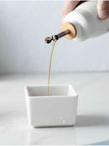 Madebyblanc Japanese Style Ceramic Oil Bottle, Kitchenware Oil Pot, Soy Sauce Vinegar Bottle, Condiment Jar, Commercial Creative Light-Blocking Decanter - Multicolor - View 6