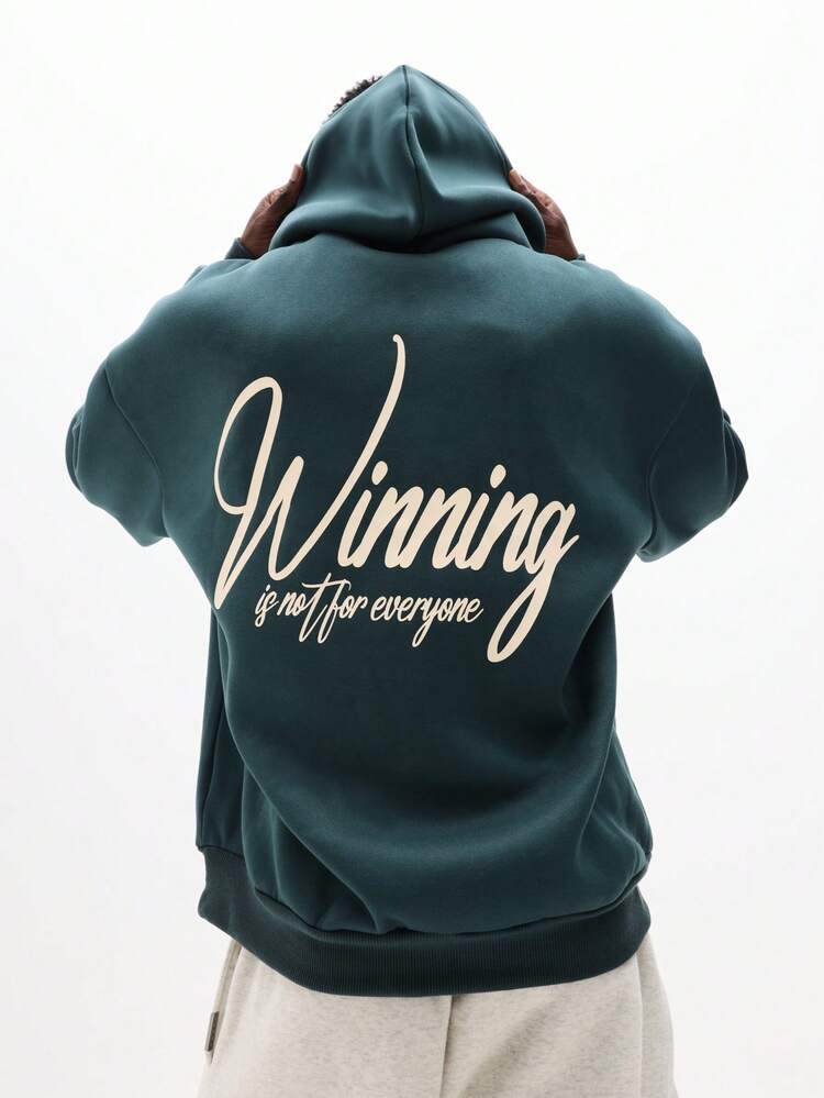 Felpa con cappuccio con coulisse e tasca centrale