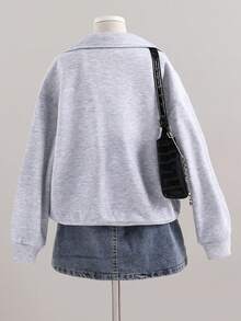 少女休闲款 #23 图案宽松卫衣