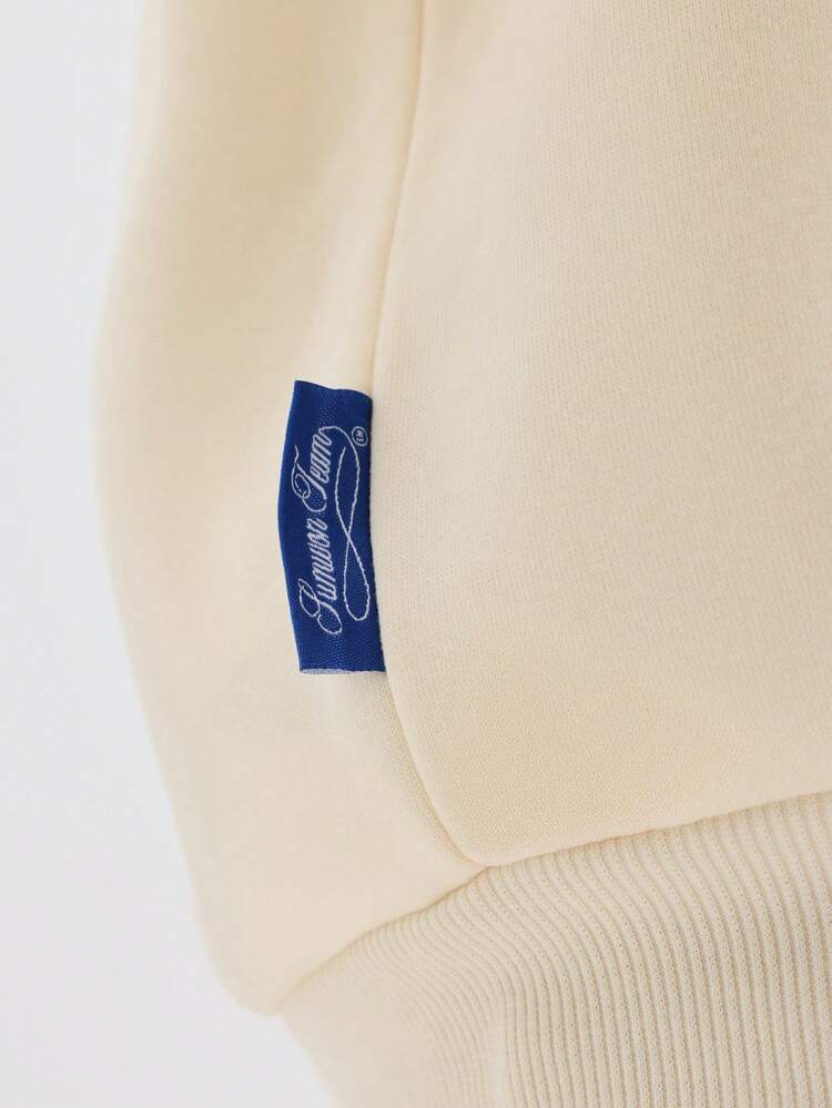 Full Zip Hoodie With Drawstring