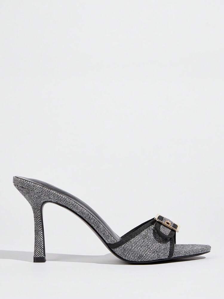 CUCCOO TILAWA Women's Buckle Design Fashion Daily Wear High Heel Sandals For Christmas