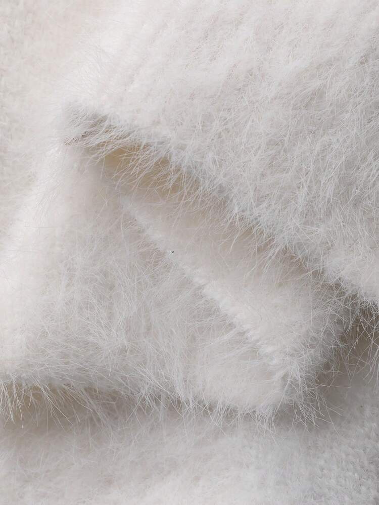 Loose Casual Elegant Off Shoulder Knit Sweater For Women, Suitable For Autumn & Winter