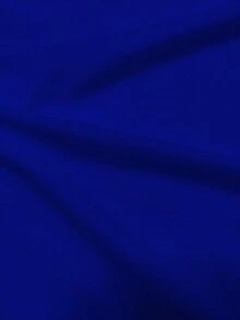 SHEIN LUNE Women's Solid Color V-Neck Short Sleeve Casual Versatile T-Shirt, Summer