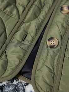 Aveloria Modichic 秋冬新品，休闲百搭葫芦图案绗缝棉服