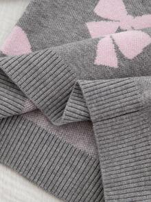 SHEIN Playful Pals Baby Girl Bow Decor Round Neck Long Sleeve Casual Sweater Bow Baby Clothes Baby Girl Winter Sweaters Baby Sweaters Baby Girl Jumper Baby Knitted Sweater Solid Color Baby Sweater Baby Bow Pattern Sweater Baby Knitwear Baby Sweater Baby Autumn Winter Baby Girl Jumper Baby Girl Sweaters Baby Clothes Girl Fall Sweater Baby Long Sleeve Top Baby Clothes Black Baby Tops Toddler Tops Baby Clothes Girl Fall Sweater Baby Knit Jumper Baby Girl Knit Sweater Baby Girl Fall Sweater Baby Clothes Girl Sweater Baby Solid Color Knitted Sweater Baby Girl Clothes Baby Girl Sweater Baby Girl Jumper Baby Clothes Girl Fall Sweater Sweaters For Toddler Girls Baby Knitwear Baby Clothes Girl Autumn Winter Baby Girl Autumn Winter Baby Clothes Girl Fall Sweater Toddler Sweater Baby Girl Clothes Fall Baby Sweater Baby Girl Fall Winter Baby Knit Sweater Girl Baby Sweater Autumn Winter Clothes Baby - Grey - View 8