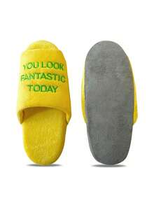 Joivida A Pair Embroidered Couple Slippers, Silent Home Slippers, Soft Fabric, Anti-Slip All-Season Indoor Home Shoes, Comfortable And Casual Home Shoes, Durable Design, Breathable Material, Suitable For The Whole Family,Valentine's Day Ramadan Festival Ramadan - Multicolor - View 14