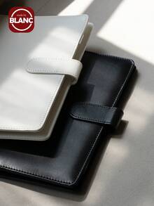 1Set Premium Multi-Functional A5 Photo Card Binder, Sleek Album Design, Compact And Durable Organizer, PU Leather Binder Notebook Cover Loose-Leaf Organizer For Daily Planning And Note-Taking, Office Supplies,Back To School,School Supplies - Multicolor - View 4