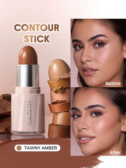 SHEGLAM Buttery Buff Barra de Contorno y Bronceador-Tawny Amber Marca Belleza Maquillaje Cosmético para Mujeres Niñas Perfecto para Otoño Invierno Ideal para Y2K Elegante Moda Adecuado para Cumpleaños Navidad Presente Fiesta Listo Mejor Color