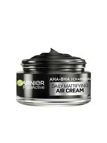 Garnier AHA+BHA Charcoal Daily Mattifying Air Cream​ 50 Ml - Black - View 2