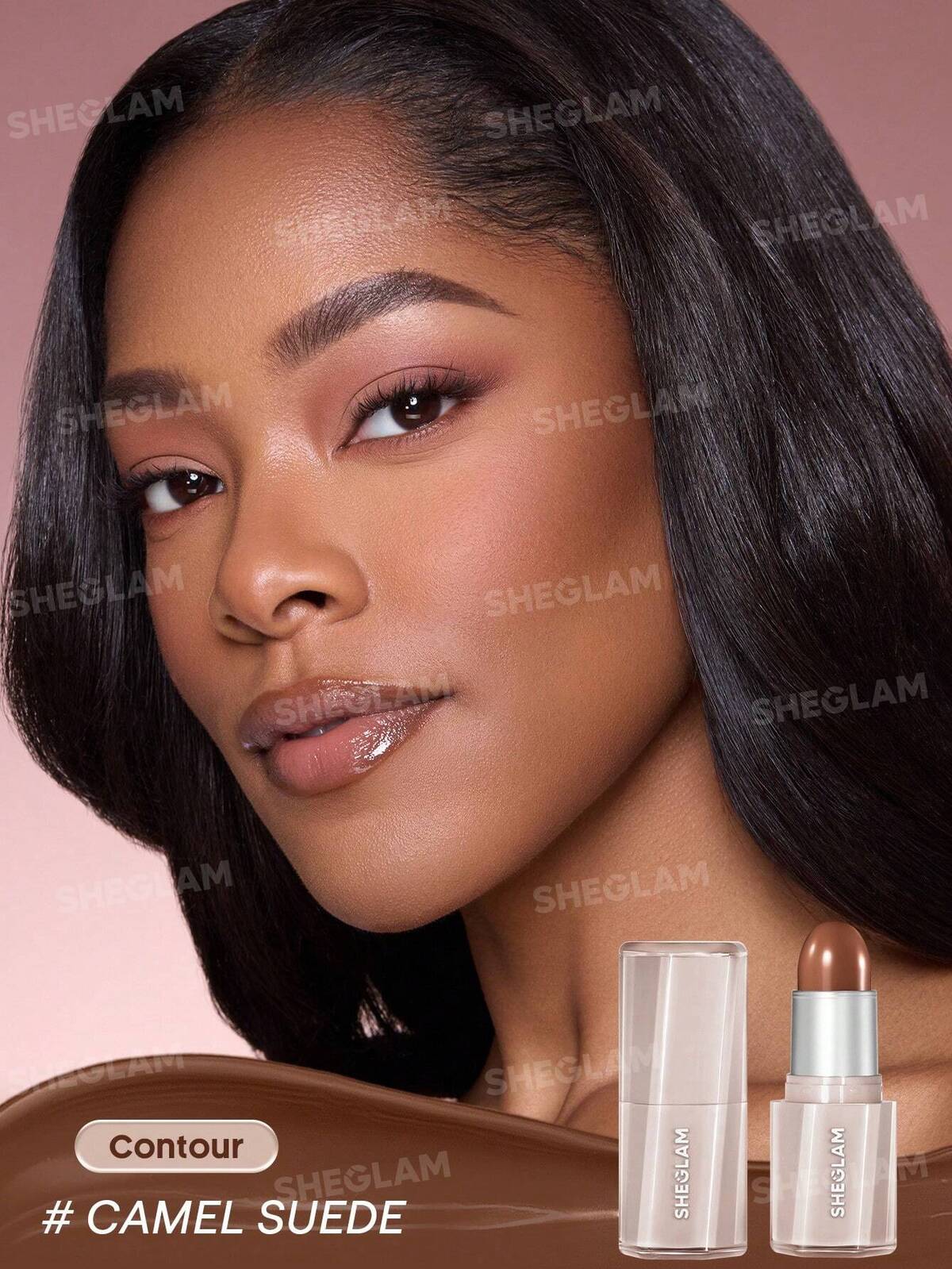 Buttery Buff Contour & Bronzer Stick-Camel Suede Brand Beauty Makeup Face Paint Cosmetic For Women Girls Perfect For Fall Winter Ideal For Y2K Fancy Fashion Suitable For Birthday Christmas Present Party Ready Best Color