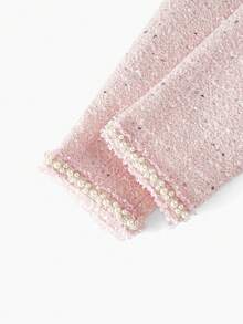 MOTF PREMIUM TWEED FAUX PEARL TRIM JACKET - Multicolor - View 6