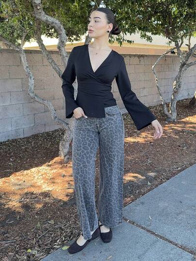 Andrea Bello Women's Casual Denim Jeans, Fashionable & Simple For Daily Wear