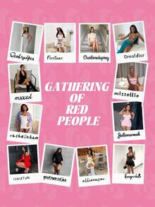 CUCCOO SZL 女士时尚闪亮漆皮红色绑带踝带方头细高跟凉鞋，适合通勤、约会、派对、度假、婚礼 - 紅色 - 查看 14