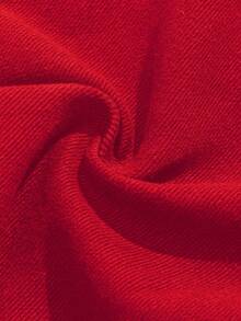 SHEIN Young Boys' Street Cool Bear And Letter Pattern High Elasticity Skinny Black Denim Overalls Jumpsuit ,Casual And Versatile For Young Boys Fall/Winter Clothes