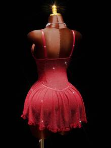 Amplova 圣诞派对紧身胸衣腰带迷你连衣裙 - 彩色 - 查看 2