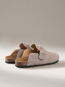 Solecia 女士休闲百搭简约平底鞋 - 灰色 - 查看 5