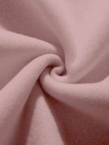 EMERY ROSE 女士绵羊字母标语印花休闲长袖圆领套头卫衣，秋冬款