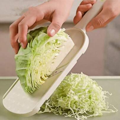 1pc Vegetable Salad Slicer Grater Shredder For Cabbage Lettuce Purple Cabbage Cucumber Bok Choy, Multi-Function Cabbage Slicer