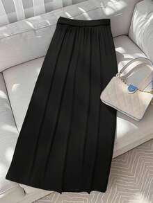 Regalyn Large-Sized Woven Elegant And Casual Summer Skirt