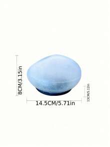 1/2PCS Solar Powered Pebble Lights - LED Spotlight, Polished Acrylonitrile-Butadiene-Styrene Material With Crystal Decor, Light Sensor Control, Semi-Flush Mount For Outdoor Garden Path Swimming Pool Decor Contains A 600mAh Battery - Multicolor - View 3