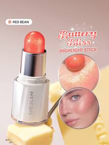 SHEGLAM Buttery Bling BúT TạO SáNg-Red Bean ThươNg HiệU LàM đẹP Trang đIểM Mỹ PhẩM Cho Phụ Nữ Và Cô GáI HoàN HảO Cho MùA Hè MùA XuâN Lý TưởNg Cho Y2K ThờI Trang Sang TrọNg Phù HợP Cho Sinh NhậT NgàY CủA Mẹ Quà TặNg TiệC SẵN SàNg MàU SắC TốT NhấT - Red Bean - Xem 1