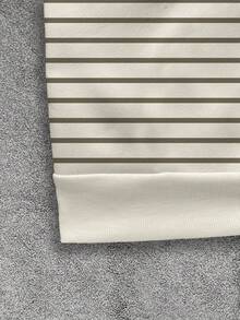 Manfinity Dauomo 男士条纹印花连帽拉链休闲长袖运动衫 - 彩色 - 查看 6