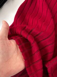 Conjunto de punto para adolescentes, camiseta de manga larga con hombros descubiertos y bajo asimétrico + pantalones acampanados de punto con cintura elástica y decoración de perlas, dulce y cómodo para uso diario