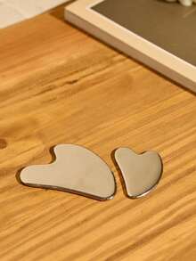 Cirelle 1 件不锈钢心形脸部按摩卦工具,便携式肌肉放松按摩板,不锈钢卦面部工具 - 面部按摩工具 - 光滑金属卦,用于面部身体消肿 - 心形按摩卦商品(请仔细检查产品尺寸并购买您想要的尺寸),美容,护肤品,水疗,自我护理,护肤工具,面部护理,美容师用品,按摩,面部按摩工具,面部滚轮 - 彩色 - 查看 11