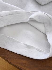 SHEIN Genkimix Kids 3 件套幼儿男童休闲恐龙刺绣连帽运动衫和宽松裤子套装，优质柔软面料，时尚百搭设计，适合上学、郊游、度假、派对、返校季 - 彩色 - 查看 8