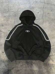 AXEPEAK Men's Casual Versatile Hooded Sweatshirt, Autumn/Winter,Stretchy, Long Sleeve Top