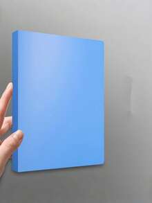 1PC A4 Size Clear PP File Folder 4 Ring D Ring Binder 2 Hole Punched Waterproof Document Organizer For School College Office Work Business Report Thesis Project Planning Meeting Supplies Stationery Organization - 彩色 - 查看 21