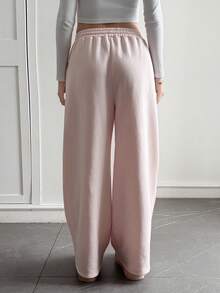 Livesso Women's Solid Color Casual Pants