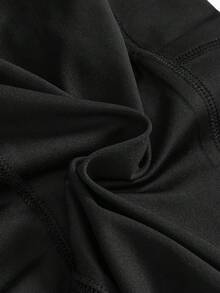 Modmama 2 Stücke Umstandsleggings mit hoher Dehnbarkeit und Taschen - Schwarz - Übersicht 11